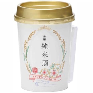 黃櫻 黃櫻 純米酒杯裝 180ml 180ml  正面圖