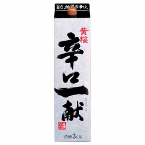黃櫻 黃櫻 辛口一献 3L 3L  正面圖