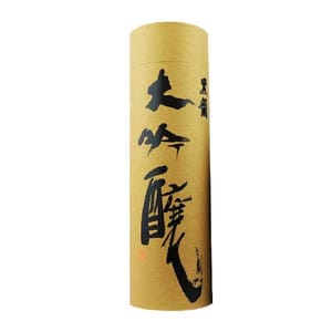 黑龍 黑龍 大吟釀 1.8L 淨紙盒 8L 正面圖