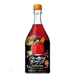 三得利 三得利 西班牙雞尾紅酒 Suntory Bar Sangria Red Wine 500ml 500ml  正面圖