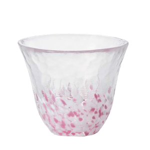 日本清酒杯 日本清酒杯 津輕 櫻花清酒杯 F-79436 一個入   正面圖