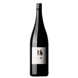 丸石酒造 丸石酒造 二兔 純米吟釀 山田錦55 火入 1.8L 8L 正面圖