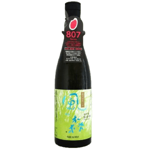 油長酒造 油長酒造 風之森 無濾過生原酒 807 秋津穗 純米酒 720ml 720ml 正面圖