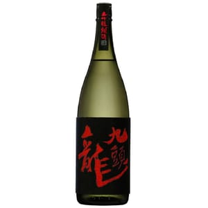 黑龍 黑龍 九頭龍 大吟釀 1.8L 8L 正面圖