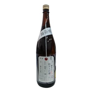 加茂錦酒造 加茂錦酒造 荷札酒 純米大吟釀 淡麗清新Fresh 火入 槽場汲み 1.8L 8L 正面圖