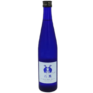 丸石酒造 丸石酒造 二兔 純米酒 Satin 500ml 500ml  正面圖
