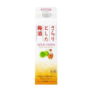 CHOYA CHOYA 梅酒 蝶矢 蜂蜜100%梅酒 業務用 紙盒裝 1000ml 1000ml  正面圖