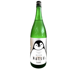 寒紅梅 寒紅梅 NATSU SAKE 夏之企鵝 純米吟釀 1.8L 8L  正面圖