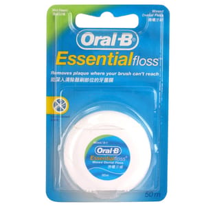Oral Oral B 薄荷微蠟牙線 50米 - 清貨優惠 正面圖