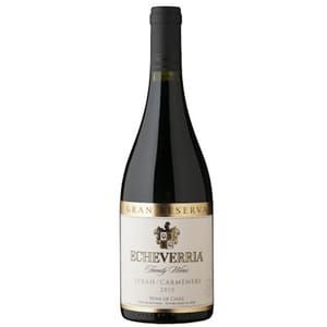 Viña Viña Echeverria Gran Reserva Syrah Carménère 750ml 750ml  正面圖