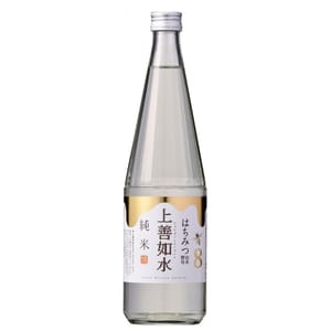 白瀧酒造 白瀧酒造 上善如水 純米酒 蜂蜜はちみつ由來酵母 720ml - 期間限定 限量推出 720ml 正面圖