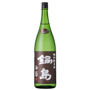 富久千代酒造 富久千代酒造 鍋島 特別純米酒 白菊 1.8L 8L  正面圖