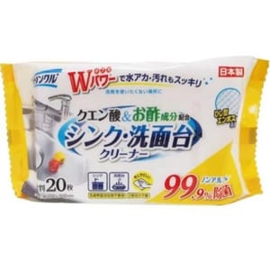 日本Life 日本Life do plus 99.9%除菌 水槽清潔濕紙巾 大片裝 20枚 - 清貨優惠 正面圖