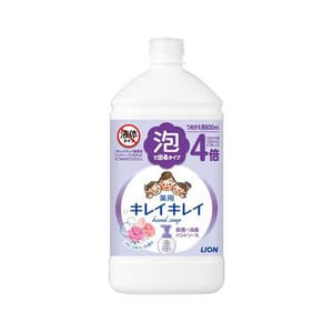 日本LION 日本LION Kirei Kirei 泡泡洗手液 花香 800ml - 清貨優惠 800ml 正面圖