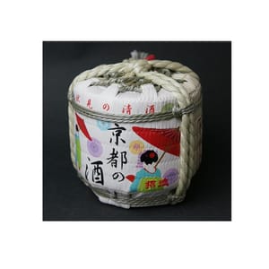 招德酒造 招德酒造 京都の酒 迷你菰樽 300ml 300ml  正面圖