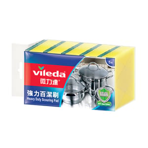 Vileda微力達 Vileda微力達 百潔布系列 強力百潔刷 5片裝 - 清貨優惠 正面圖