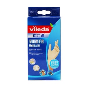 Vileda微力達 Vileda微力達 手套系列 即棄手套 10隻  - 清貨優惠   正面圖