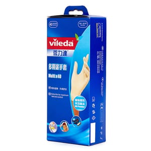 Vileda微力達 Vileda微力達 手套系列 即棄手套 40隻 - 清貨優惠 正面圖
