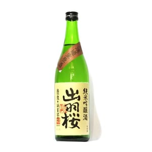 出羽桜酒造 出羽桜酒造 出羽櫻 純米吟釀 無濾過生原酒 出羽燦々 720ml 720ml  正面圖