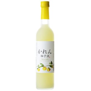 市島酒造 市島酒造 かれん 柚子酒 500ml 500ml 正面圖