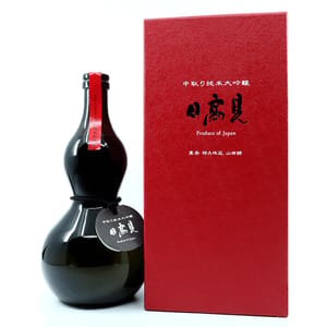平孝酒造 平孝酒造 日高見 中取り 純米大吟釀 黑色 葫蘆樽 720ml 720ml 正面圖