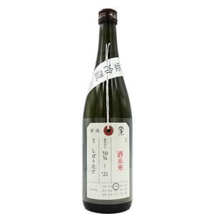 加茂錦酒造 加茂錦酒造 荷札酒 純米大吟釀 酒未來 しぼりたて 720ml 720ml 正面圖
