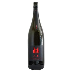 丸石酒造 丸石酒造 二兔 純米大吟釀 雄町48 火入 1.8L 8L  正面圖