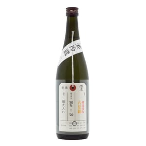 加茂錦酒造 加茂錦酒造 荷札酒 純米大吟釀 八反錦 しぼりたて 720ml 720ml  正面圖