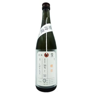 加茂錦酒造 加茂錦酒造 荷札酒 純米大吟釀 朝日 しぼりたて 720ml 720ml 正面圖