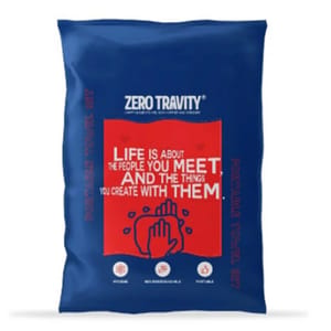 ZERO ZERO TRAVITY 便攜式環保壓縮毛巾套裝 深藍色 - 清貨優惠 正面圖