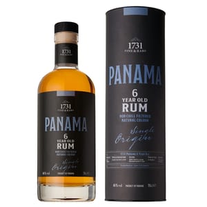 1731 1731 Fine & Rare巴拿馬6年陳釀 單一產地朗姆酒 46度 700ml 700ml 正面圖