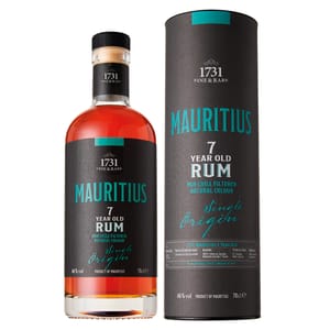 1731 1731 Fine & Rare 毛里求斯7 年陳釀 單一產地朗姆酒 46度 700ml 700ml  正面圖