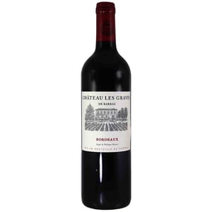 Chateau Chateau Les Graves de Barrau Bordeaux 法國巴勞紅酒 750ml 750ml 正面圖