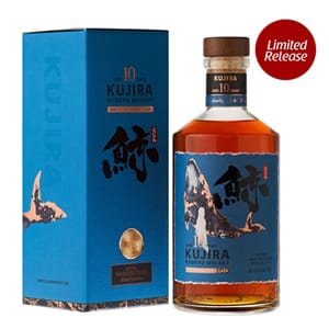 鯨 鯨 KUJIRA Ryukyu Whisky 10 Years White Oak Virgin Cask Limited Release 700ml 700ml  正面圖