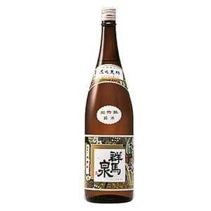 島岡酒造 島岡酒造 群馬泉 山廢超特選 純米酒 720ml 720ml  正面圖