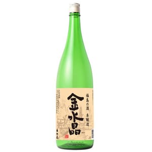 金水晶酒造 金水晶酒造 金水晶 福島之酒 本釀造 1.8L 8L  正面圖