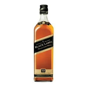 Johnnie Johnnie Walker Black Label 12 Years 尊尼荻加12年黑牌威士忌 1L 1L  正面圖