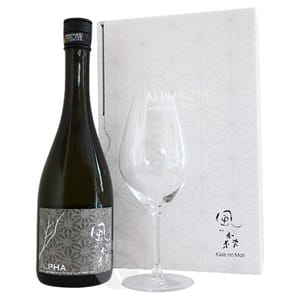 油長酒造 油長酒造 風之森 ALPHA2 真中採り RIEDEL社製玻璃杯SET 720ml - 限量品 720ml 正面圖