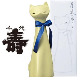 千代壽 千代壽 特別純米酒 月夜の眠り 黃貓 720ml - 限定品 720ml  正面圖