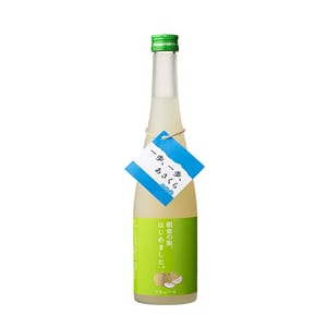 篠崎酒造 篠崎酒造 馬路村 朝倉梨梅酒 500ml 500ml  正面圖