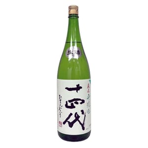 十四代 十四代 嚴選 無濾過 純米吟釀 1.8L 8L  正面圖