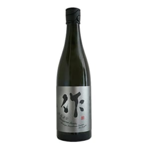 作 作 純米大吟釀 岡山朝日 750ml 750ml  正面圖
