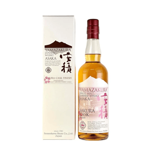 山櫻 山櫻 安積單一麥芽威士忌-櫻花桶完成 55度 700ml 700ml 正面圖