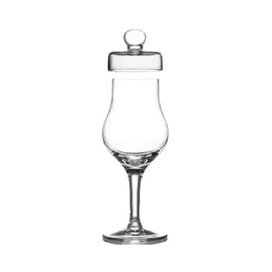 Amber Amber Glass G100 威士忌 玻璃杯 附蓋和禮品盒   正面圖