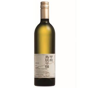 日本中央葡萄酒 日本中央葡萄酒 甲州白葡萄酒 甲州 鳥居平畑 750ml 750ml  正面圖