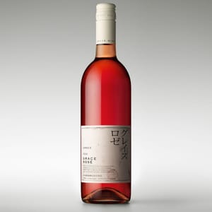 日本中央葡萄酒 日本中央葡萄酒 甲州葡萄酒 Grace Rose 玫瑰酒 750ml 750ml 正面圖