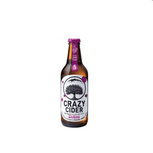 CRAZY CRAZY DAYS 蘋果氣泡酒 CASSIS 330ml 330ml  正面圖