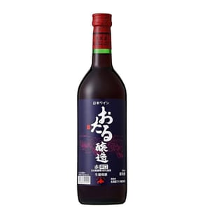 北海道葡萄酒莊Hokkaido 北海道葡萄酒莊Hokkaido Wine - 小樽 乾紅葡萄酒 720ml 720ml  正面圖