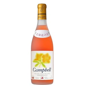 北海道葡萄酒莊 北海道葡萄酒莊 小樽完熟Campbell玫瑰葡萄酒 720ml 720ml  正面圖