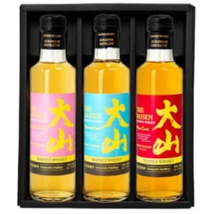 其他威士忌 Others 松井酒造 大山 威士忌套裝 (紅酒桶&水楢桶&櫻花桶) 200ml×3